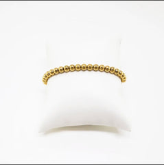 BAMBOO Gold Bracelet in Stainless Steel. BAMBOO open bracelet