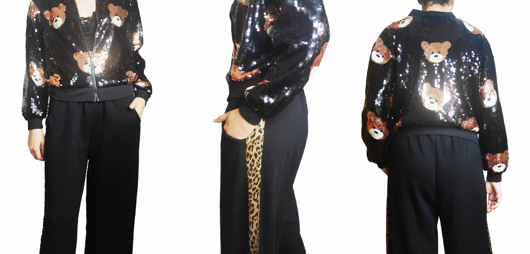 BOMBER mod. TEDDY. Talla única: Da desde la Talla 36 hasta la 42. Calidad PREMIUM