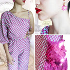 MONO mod. Barcelona. COMODÍSIMO. Talla única. Da hasta la 38. Disponibles los pendientes y el bolso.