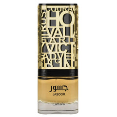 NEW - Lataffa's latest release: Jasoor by Lataffa. Arabic perfume for Men. Pure luxury.