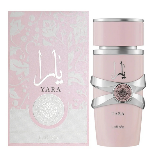 Pack: YARA Woman + ASAD Man by Lataffa. 100 ml. Arab women's perfume. Arab men's perfume. HIGH PERFUMERY