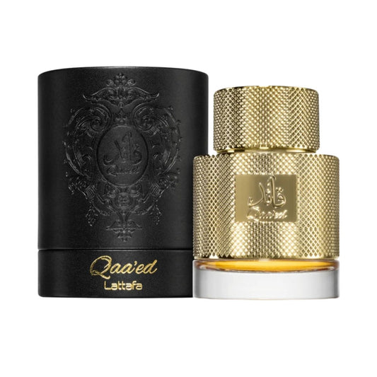 Perfume Qaa'ed Hombre.  Ed. Lataffa de 100 ml. Alta perfumería. Perfume árabe hombre. Premium, Alta durabilidad