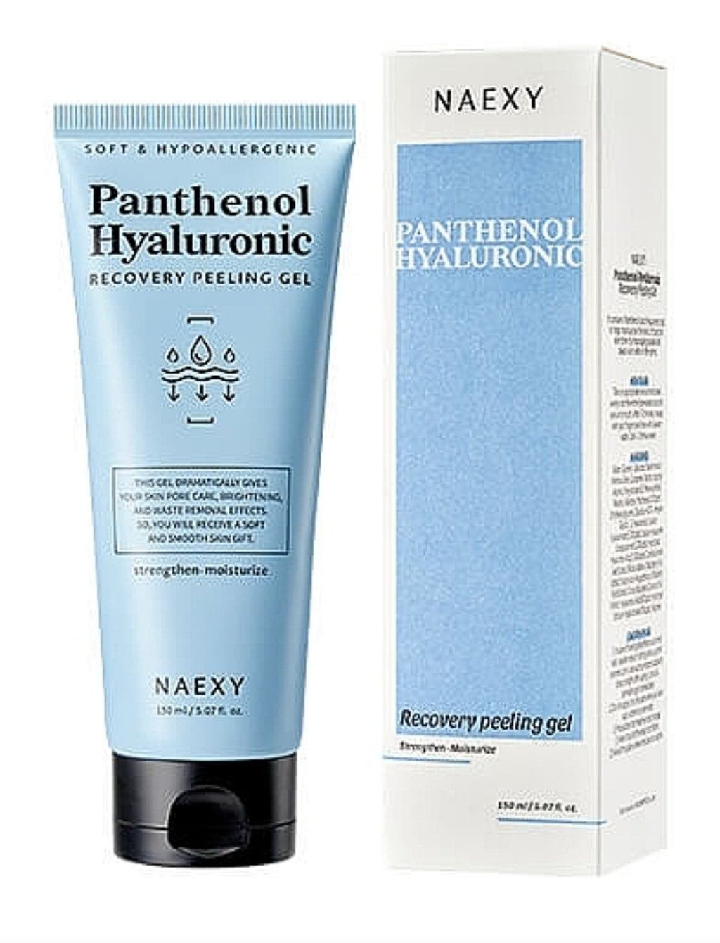 Pack Cosmética Coreana Naexy de Ácido Hialurónico con Pantenol