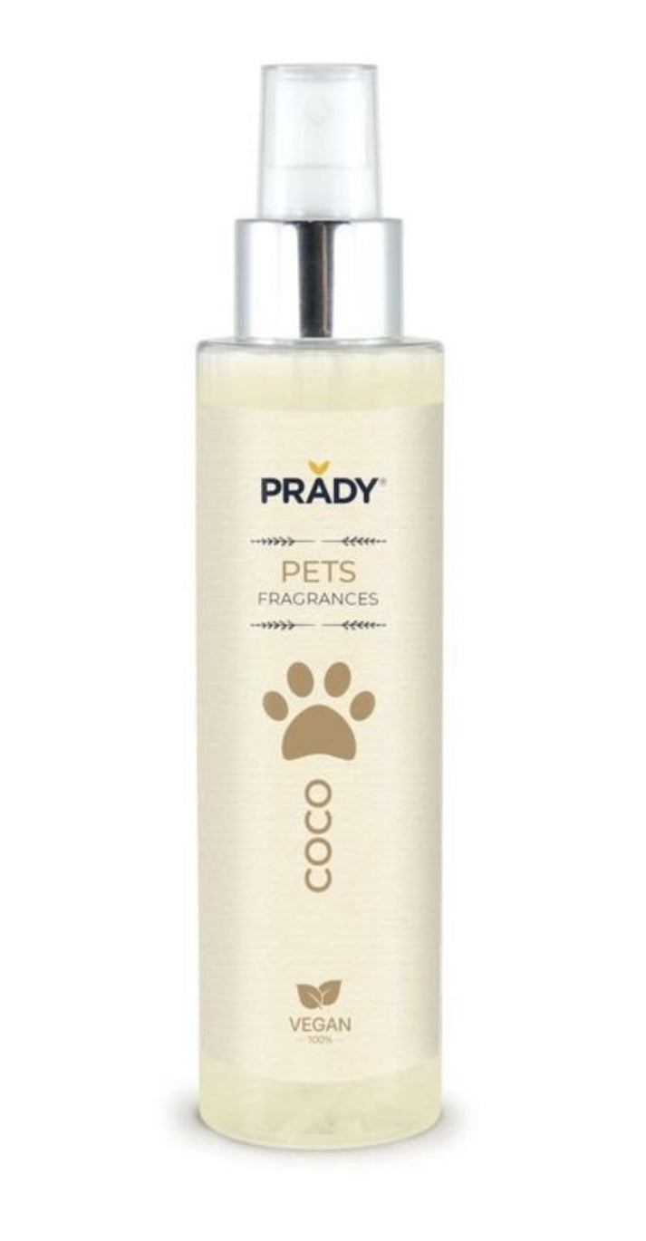 Eau de Toilette en spray para Mascotas. Marca Prady con Pulverizador de 250 ml. Hecho en España