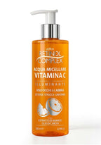 3 en 1: Agua Micelar con Vitamina C, Iluminadora y Antioxidante. 200 ml de Retinol Complex