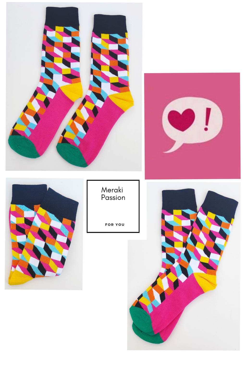 ELIGE TU PACK DE CALCETINES DIVERTIDOS con estampados VARIADOS. Unisex.