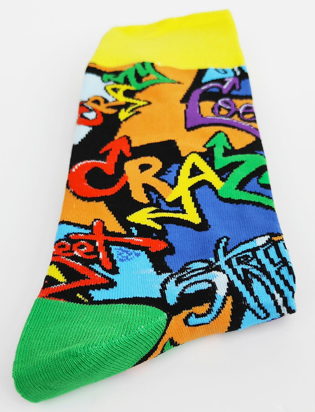 Calcetines divertidos con estampado de GRAFFITI