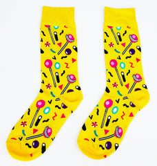 Funny socks with LOLLIPOPS print, CHUPA -CHUPS