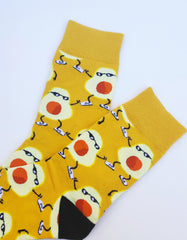 Calcetines Divertidos con estampado de  AGUACATES. Unisex. Talla única