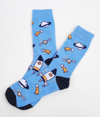 Pack 8 calcetines UNIVERSO, PLANETAS, COHETES y ALIENIGENAS