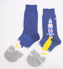 Pack 8 socks UNIVERSE, PLANETS, ROCKETS and ALIENS